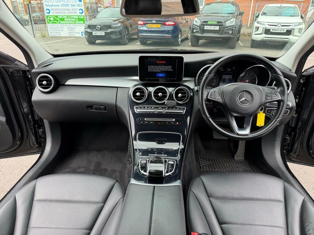 Mercedes-Benz C Class 2.0 C200 Sport 7G-tronic Euro 6 Ss Black #2