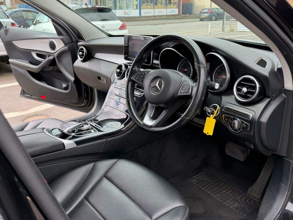 Mercedes-Benz C Class 2.0 C200 Sport 7G-tronic Euro 6 Ss Black #3