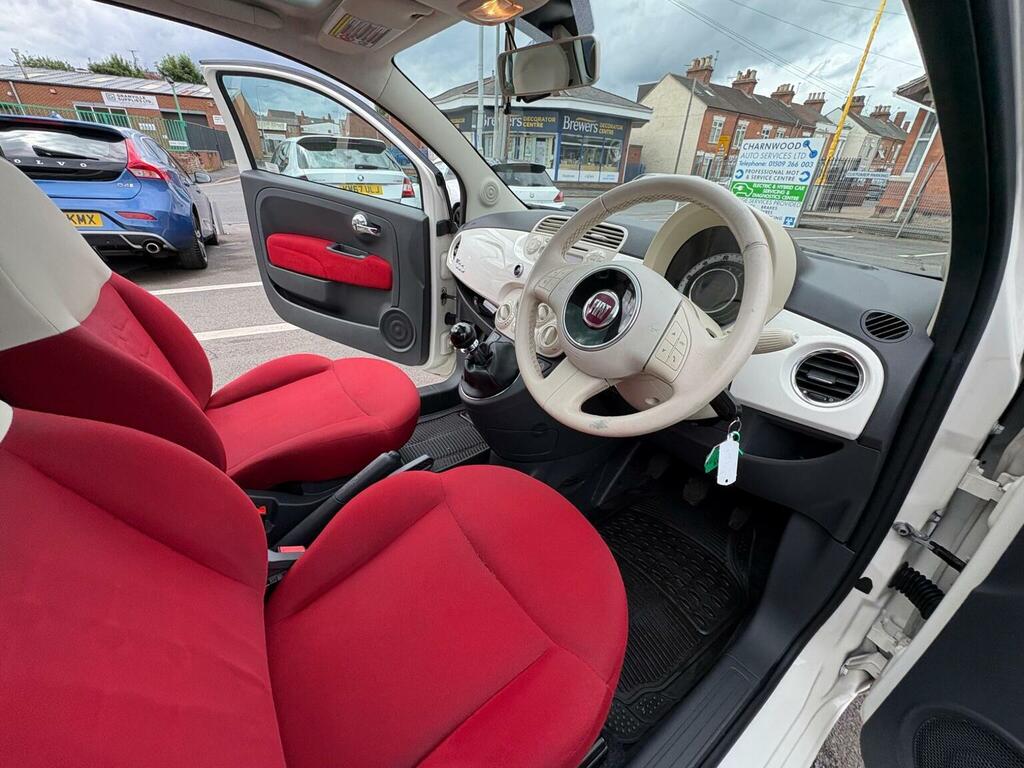 Fiat 500 0.9 Twinair Lounge Euro 5 Ss White #3