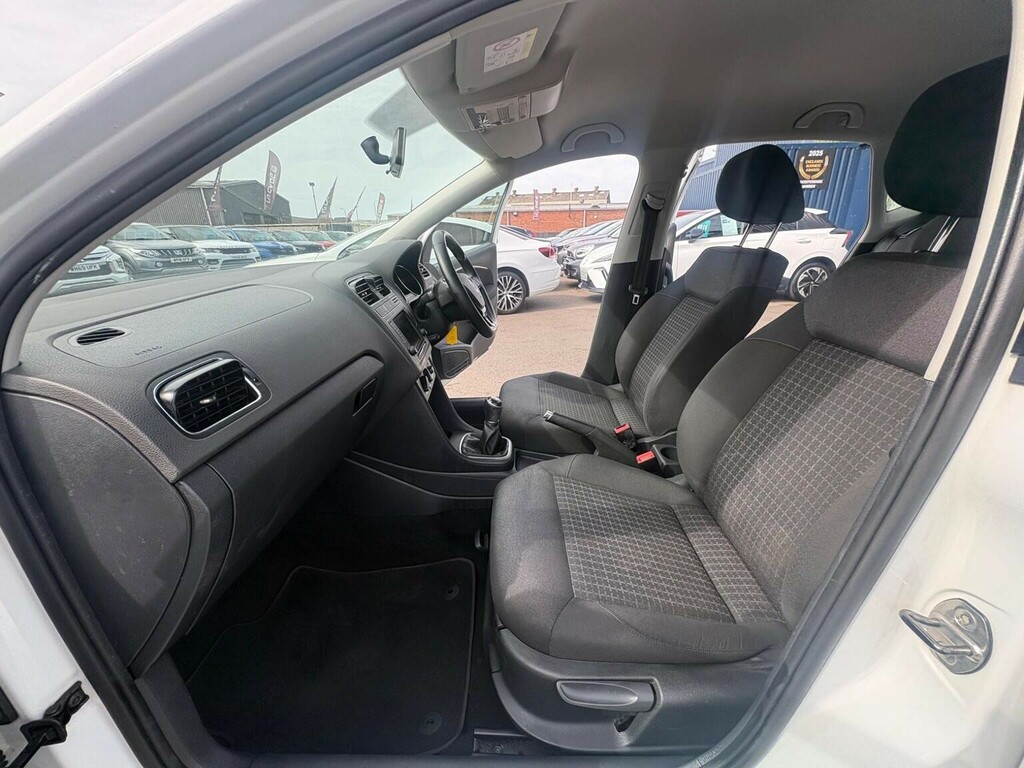 Volkswagen Polo Hatchback 1.0 Bluemotion Tech Se Euro 6 Ss White #5