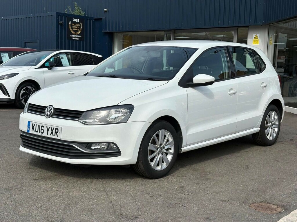 Volkswagen Polo Hatchback 1.0 Bluemotion Tech Se Euro 6 Ss White