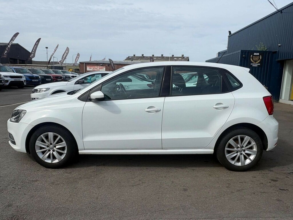 Volkswagen Polo Hatchback 1.0 Bluemotion Tech Se Euro 6 Ss White #6