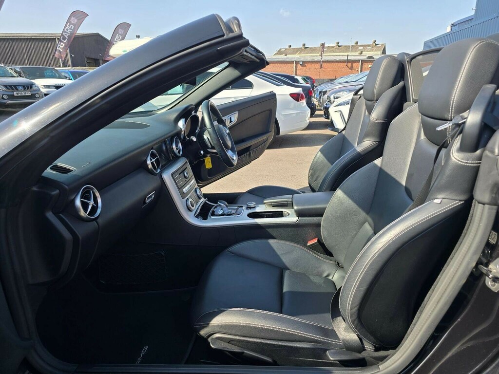 Mercedes-Benz SLC Convertible 2.0 Slc200 Amg Line G-tronic Euro 6 S Black #3