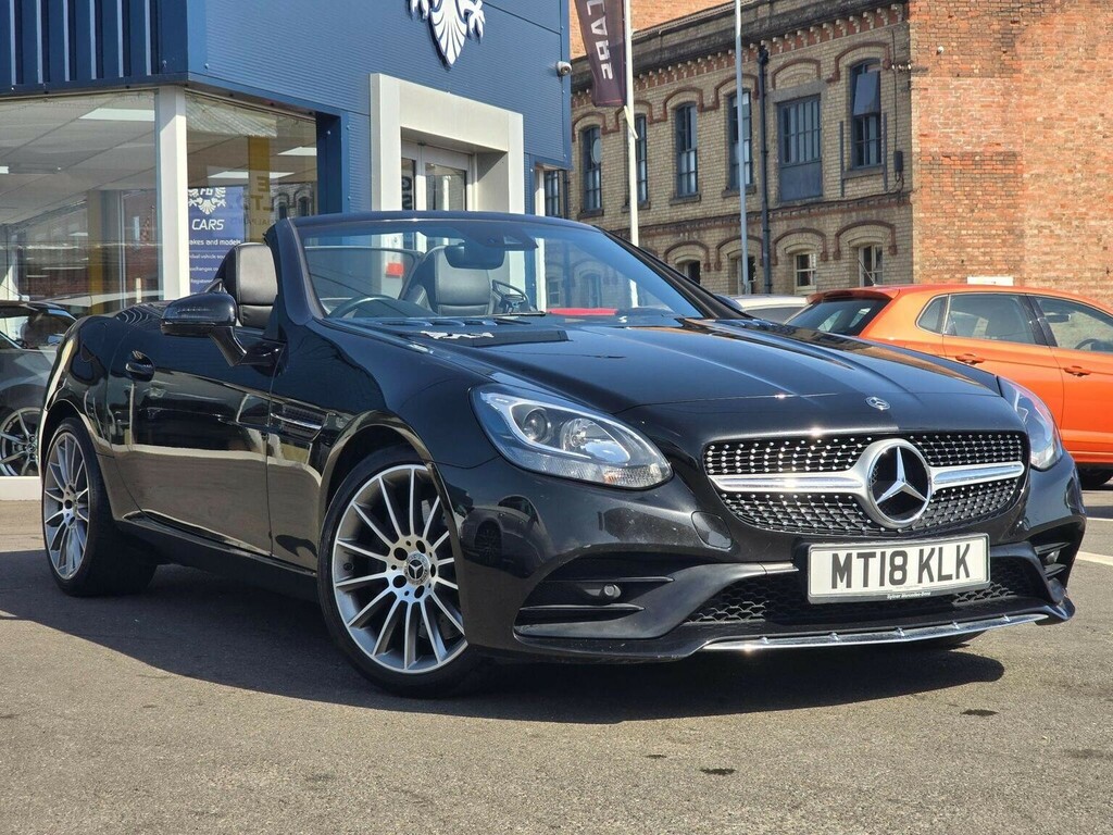 Mercedes-Benz SLC Convertible 2.0 Slc200 Amg Line G-tronic Euro 6 S Black