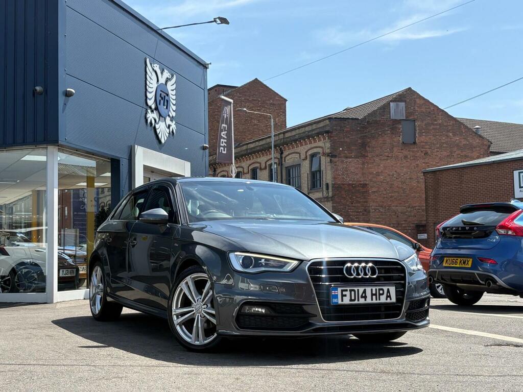 Audi A3 2.0 Tdi S Line Sportback Euro 6 Ss Grey #5