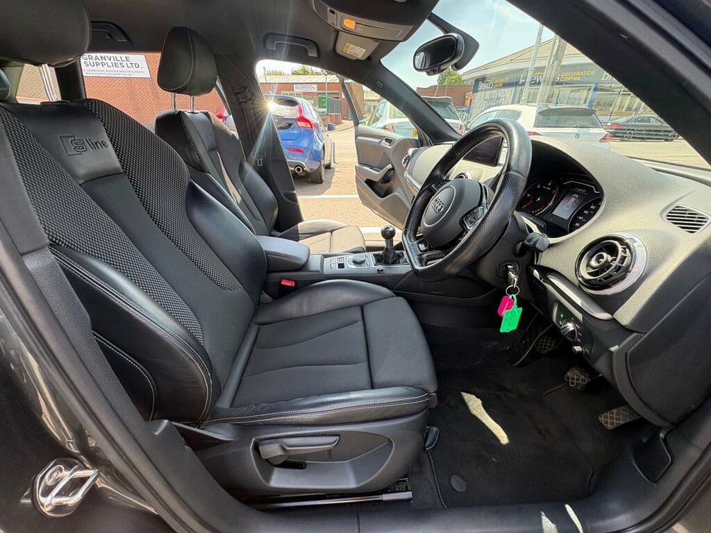 Audi A3 2.0 Tdi S Line Sportback Euro 6 Ss Grey #3