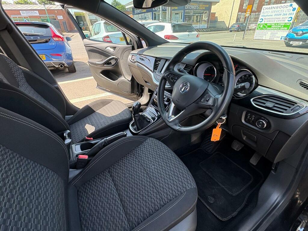 Vauxhall Astra Hatchback 1.4I Sri Euro 6 201666 DU66EMF Black #2