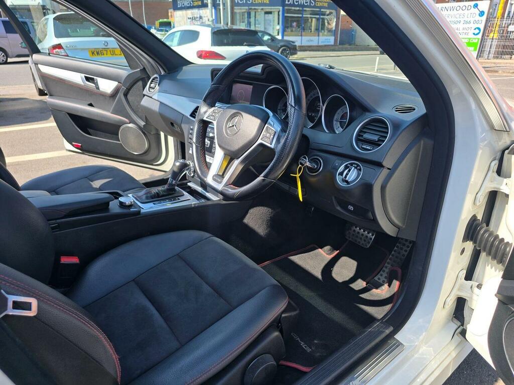 Mercedes-Benz C Class 2.1 C220 Cdi Blueefficiency Amg Sport Plus G-troni White #2