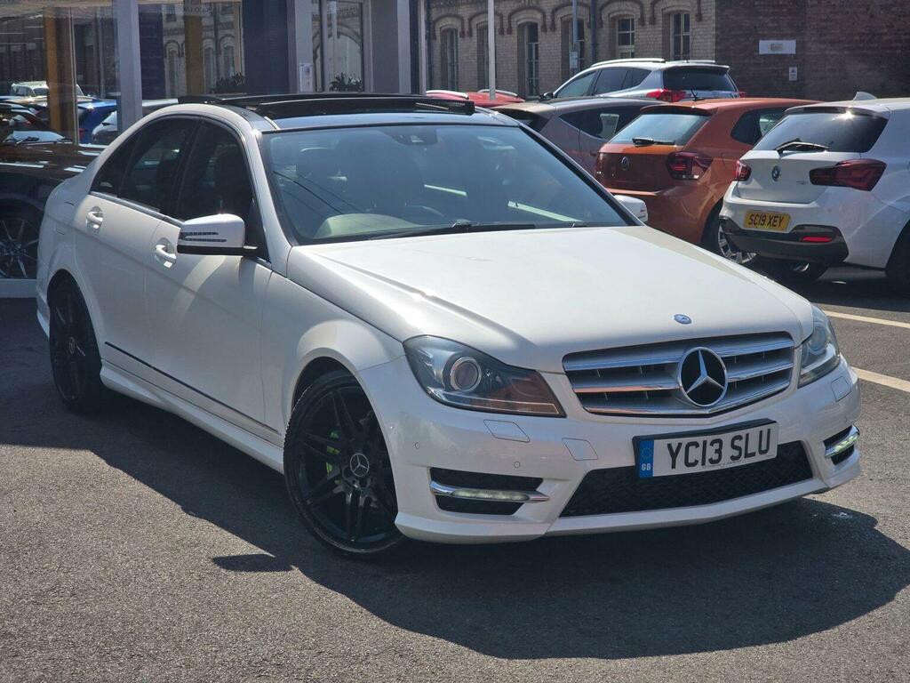 Mercedes-Benz C Class 2.1 C220 Cdi Blueefficiency Amg Sport Plus G-troni White #4