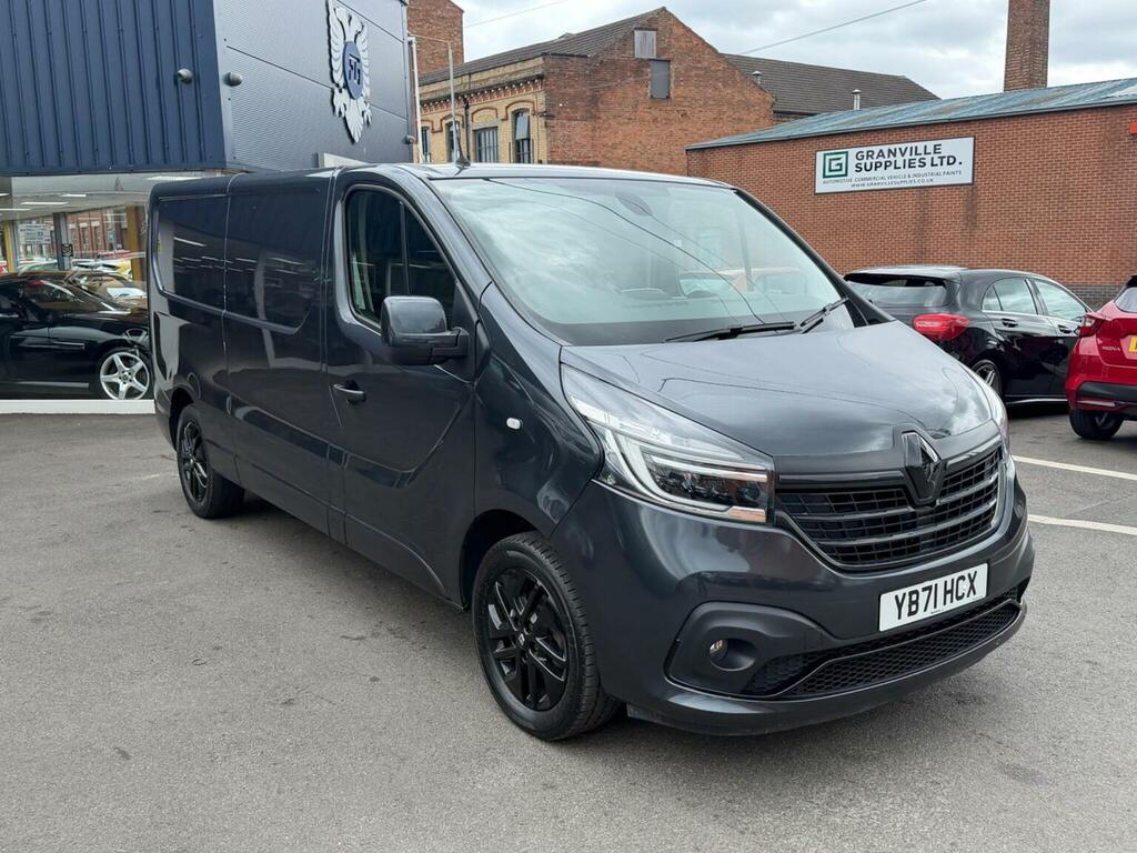 Renault Trafic Panel Van 2.0 Dci Energy 30 Black Edition Lwb Stan YB71HCX Grey #4