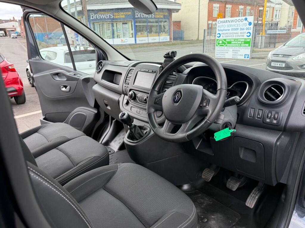 Renault Trafic Panel Van 2.0 Dci Energy 30 Black Edition Lwb Stan YB71HCX Grey #2