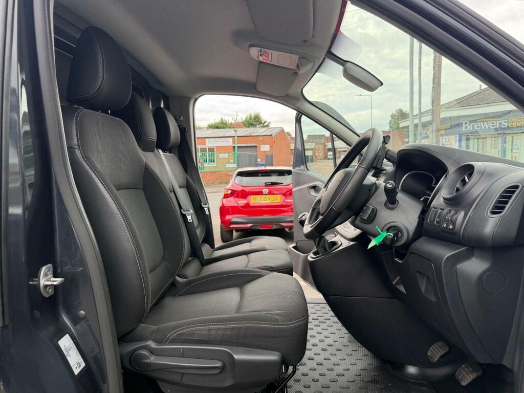 Renault Trafic Panel Van 2.0 Dci Energy 30 Black Edition Lwb Stan YB71HCX Grey #3