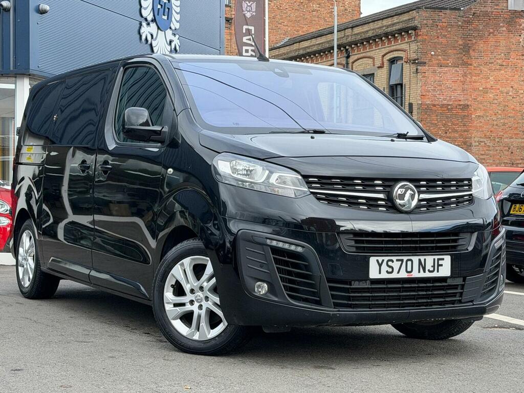 Vauxhall Vivaro Panel Van 1.5 Turbo D 2700 Elite L1 H1 Euro 6 Ss YS70NJF Black