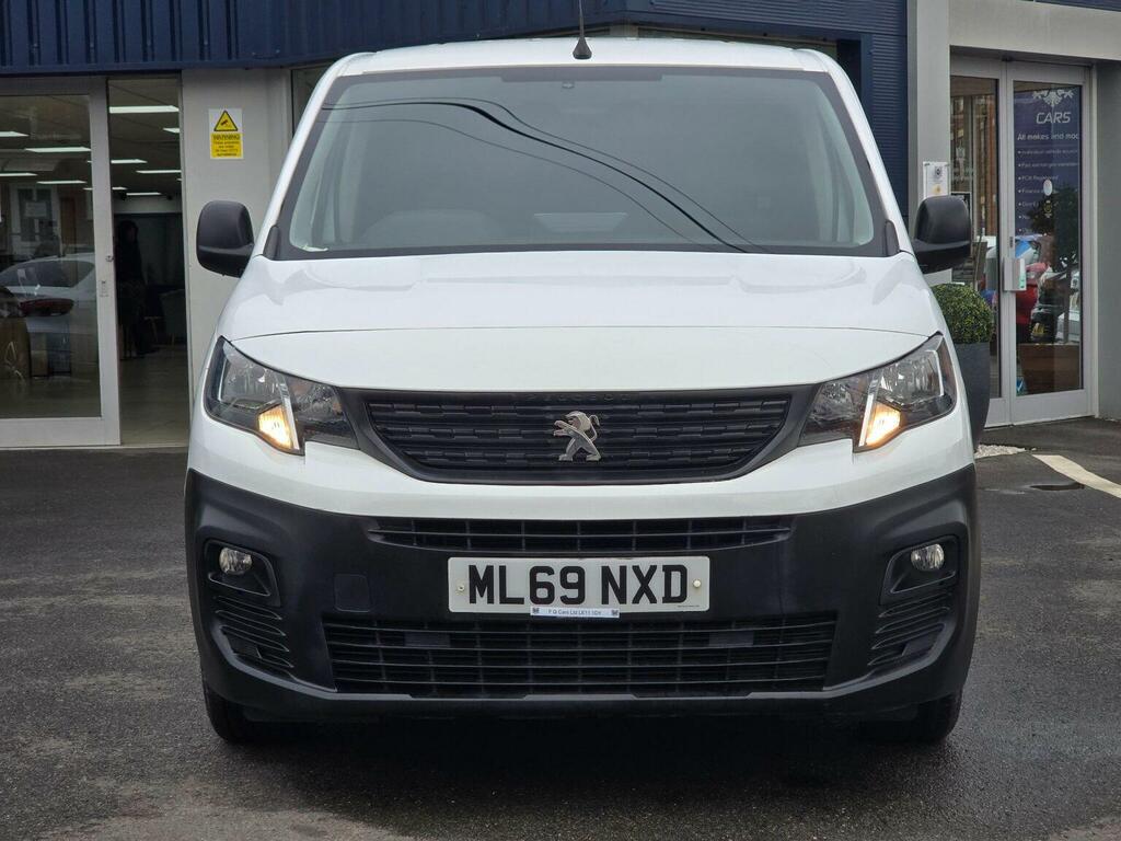 Peugeot Partner 1.5 Bluehdi 1000 Professional Standard Panel Van S White #6
