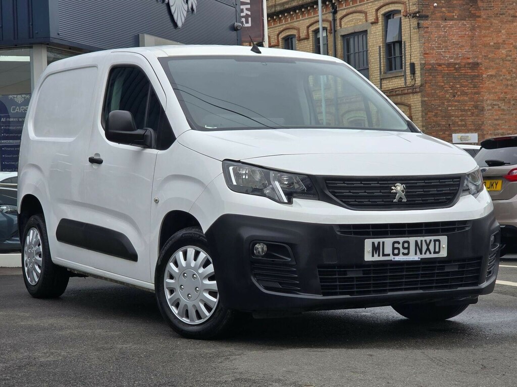 Peugeot Partner Panel Van 1.5 Bluehdi 1000 Professional Standard P White
