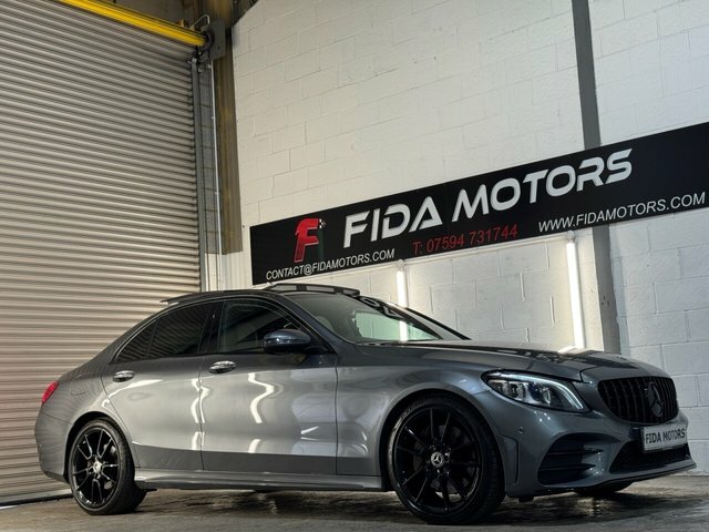 Mercedes-Benz C Class 2019 2.0 C300d Amg Line Premium Plus Saloon NV19OWG Grey #4