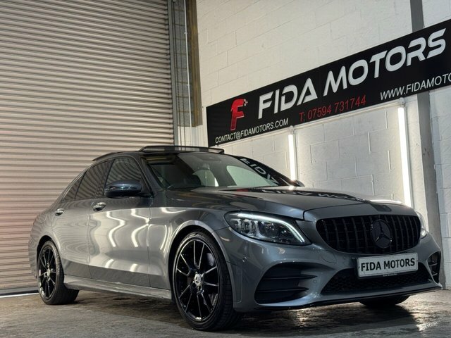 Mercedes-Benz C Class 2019 2.0 C300d Amg Line Premium Plus Saloon NV19OWG Grey #3