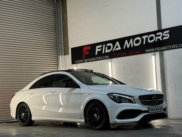 Mercedes-Benz CLA Class 2018 2.1 Cla220d Amg Line Night Edition Plus Cou SA68CFE White #4
