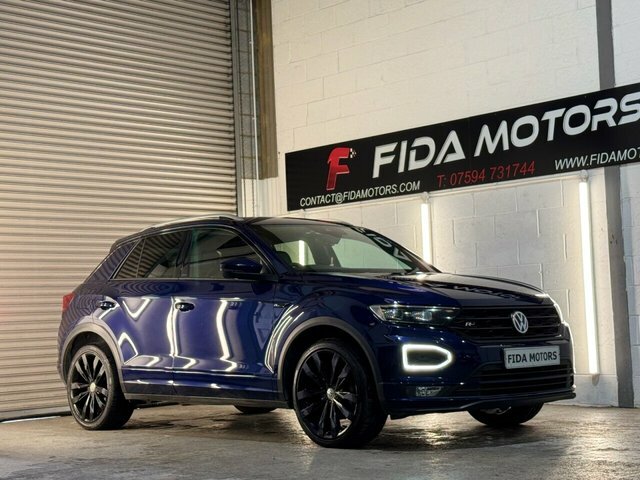 Volkswagen T-Roc 2020 1.5 Tsi Gpf Evo R-line Suv Dsg Eur RJ20FJF Blue #3