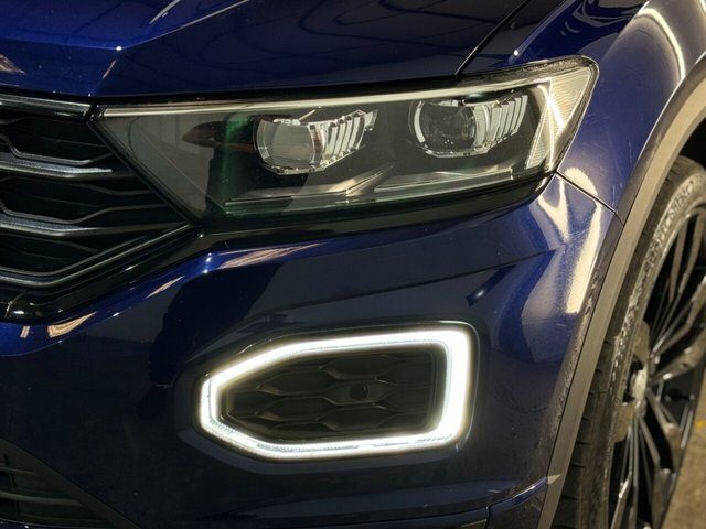 Volkswagen T-Roc 2020 1.5 Tsi Gpf Evo R-line Suv Dsg Eur RJ20FJF Blue #6