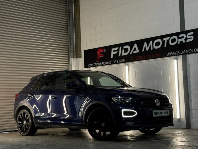Volkswagen T-Roc 2020 1.5 Tsi Gpf Evo R-line Suv Dsg Eur Blue