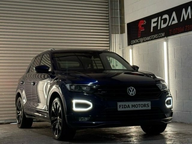 Volkswagen T-Roc 2020 1.5 Tsi Gpf Evo R-line Suv Dsg Eur RJ20FJF Blue #2