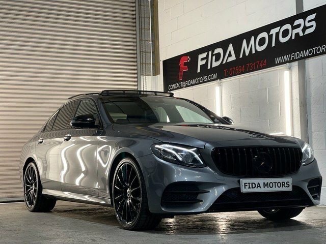 Mercedes-Benz E Class 2019 2.0 E220d Amg Line Night Edition Premium Plu SV69HKH Grey #3