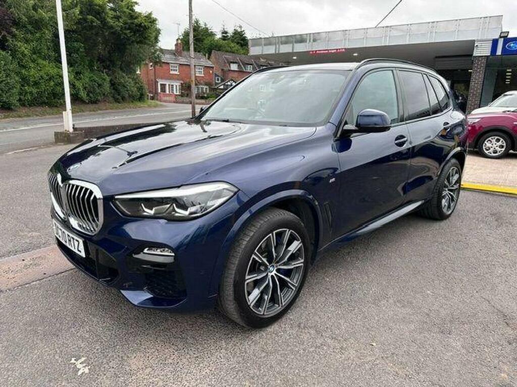 BMW X5 Suv 3.0 30D Mht M Sport Xdrive Euro 6 Ss 5 DC70RTZ Blue #2
