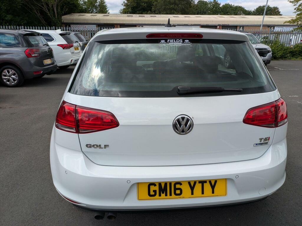 Volkswagen Golf Hatchback 1.4 Tsi Bluemotion Tech Match Edition Eu GM16YTY White #5