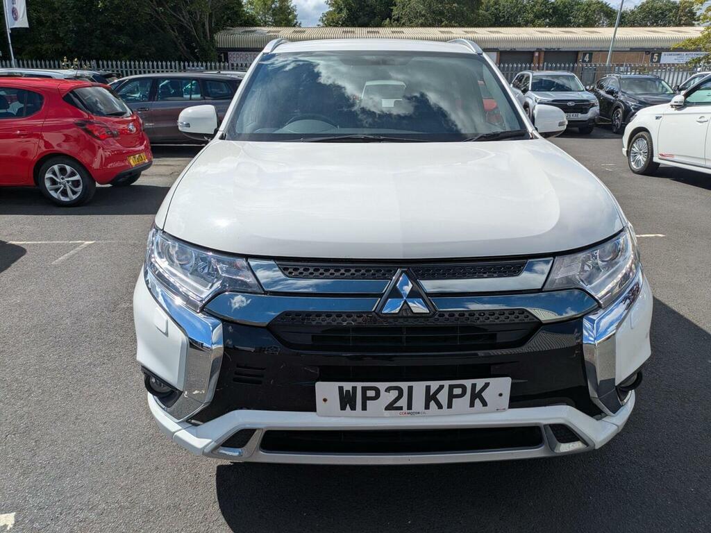 Mitsubishi Outlander 2.4H Twinmotor 13.8Kwh Dynamic Cvt 4Wd Euro 6 Ss White #2
