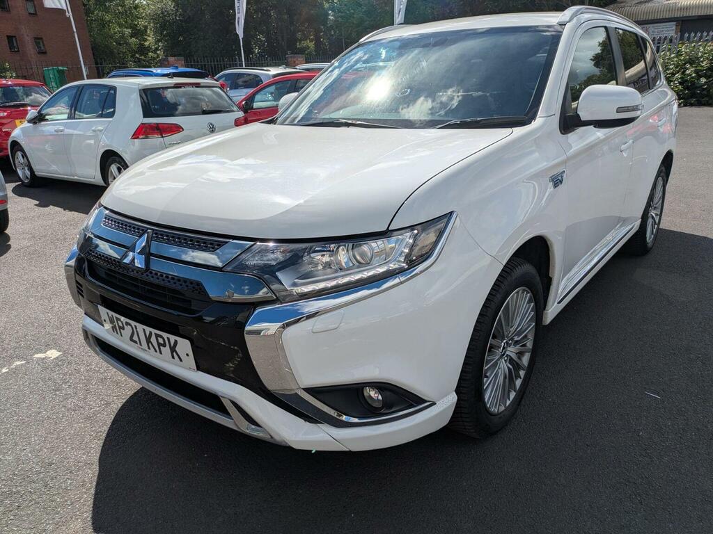 Mitsubishi Outlander 2.4H Twinmotor 13.8Kwh Dynamic Cvt 4Wd Euro 6 Ss White #3