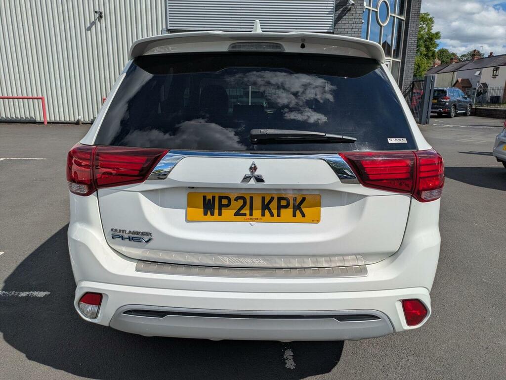 Mitsubishi Outlander 2.4H Twinmotor 13.8Kwh Dynamic Cvt 4Wd Euro 6 Ss White #5