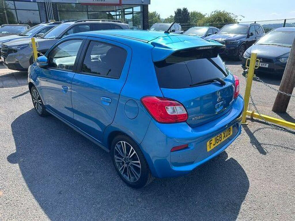 Mitsubishi Mirage Hatchback 1.2 3 Euro 6 Ss 201868 White #13