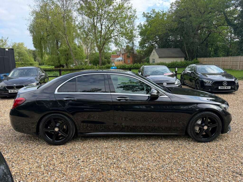 Mercedes-Benz C Class 2.1 C250d Amg Line Premium Plus Saloon Diese Black #4