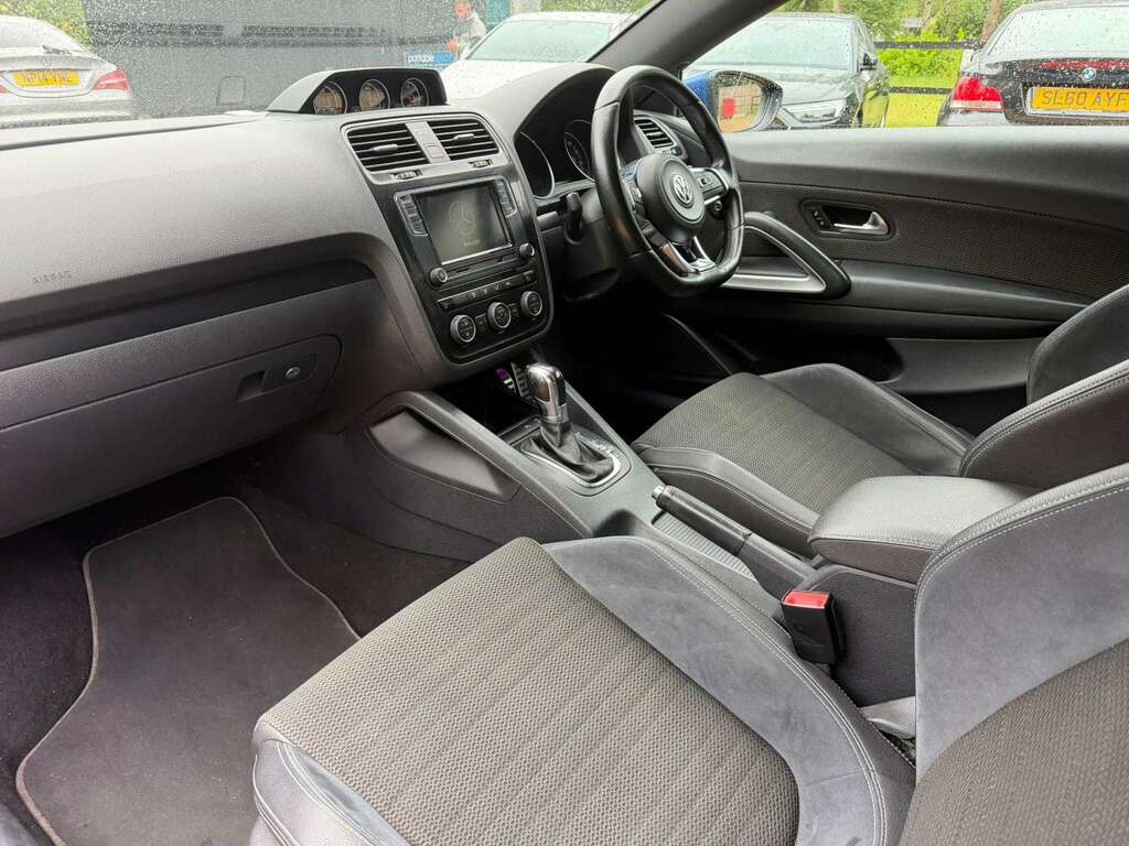 Volkswagen Scirocco 2.0 R Line Tdi Bluemotion Technology 150 Bhp White #11