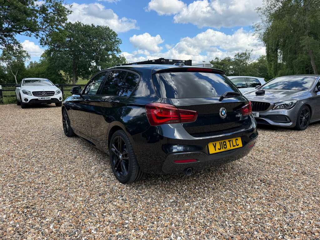 BMW 1 Series 2.0 118D M Sport Shadow Edition Hatchback Dies Black #6