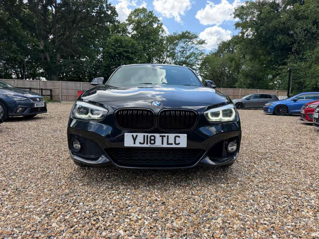 BMW 1 Series 2.0 118D M Sport Shadow Edition Hatchback Dies Black #5