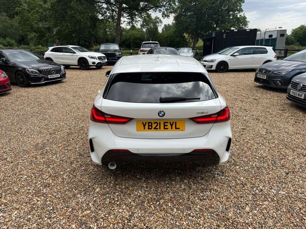 BMW 1 Series 1.5 116D M Sport Hatchback Dct Euro 6 White #4