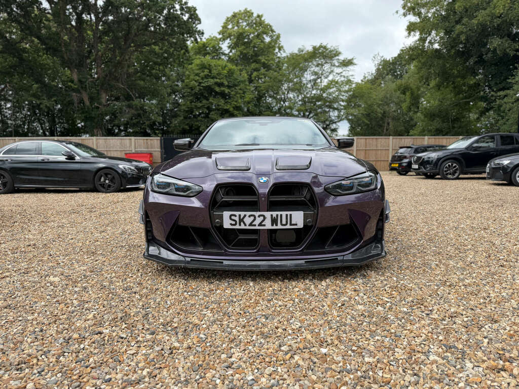 BMW M4 3.0 Biturbo Competition Convertible Ste Purple #3