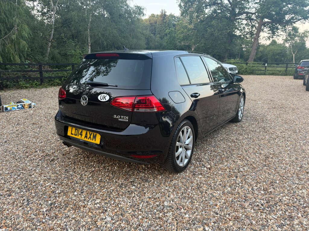 Volkswagen Golf 2.0 Tdi Bluemotion Tech Gt Hatchback Ma Black #3