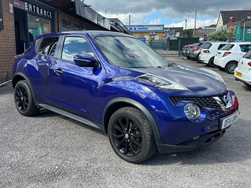 Nissan Juke 1.2 Dig-t Tekna Suv DF14UWH Blue #3