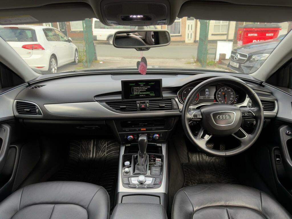 Audi A6 Saloon S Line Black #18