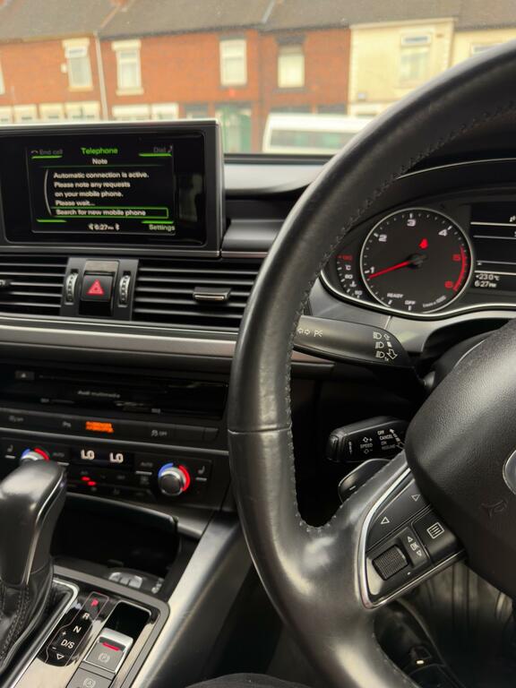Audi A6 Saloon S Line Black #13