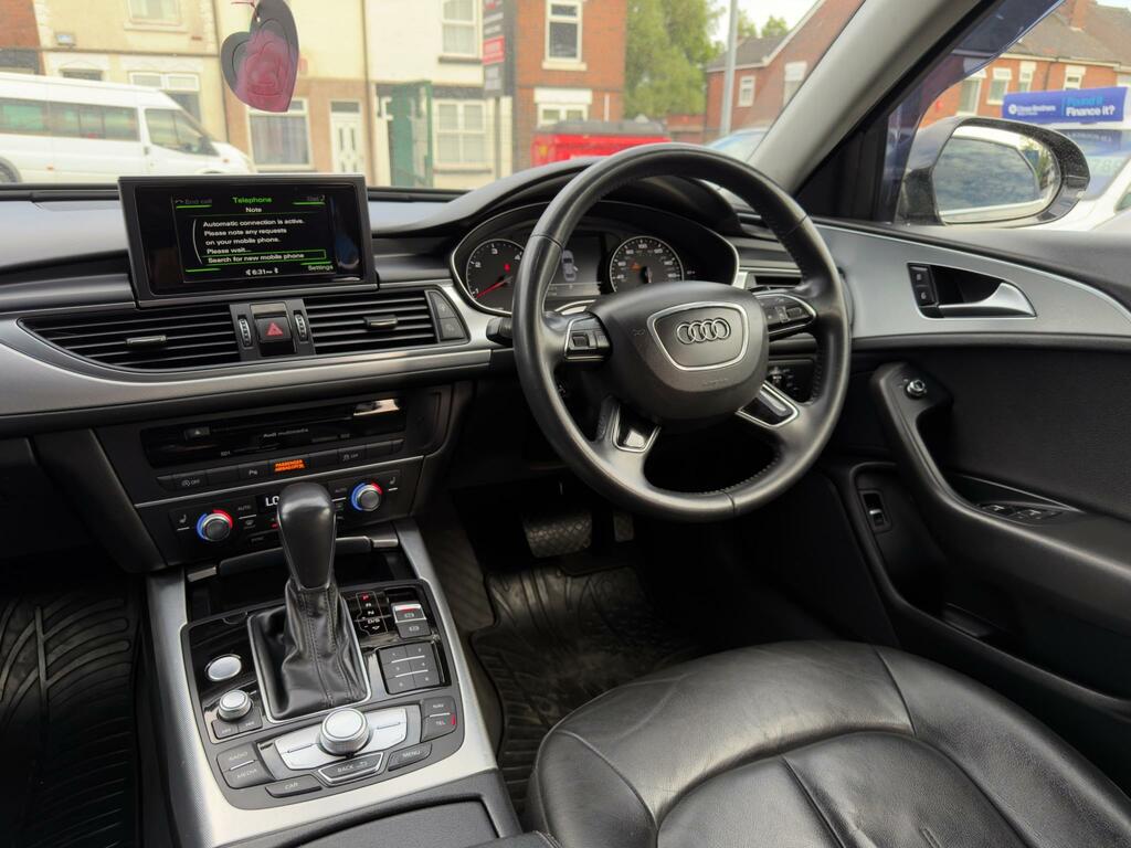 Audi A6 Saloon S Line Black #16