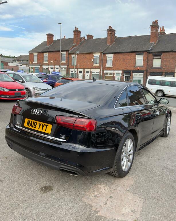 Audi A6 Saloon S Line Black #7