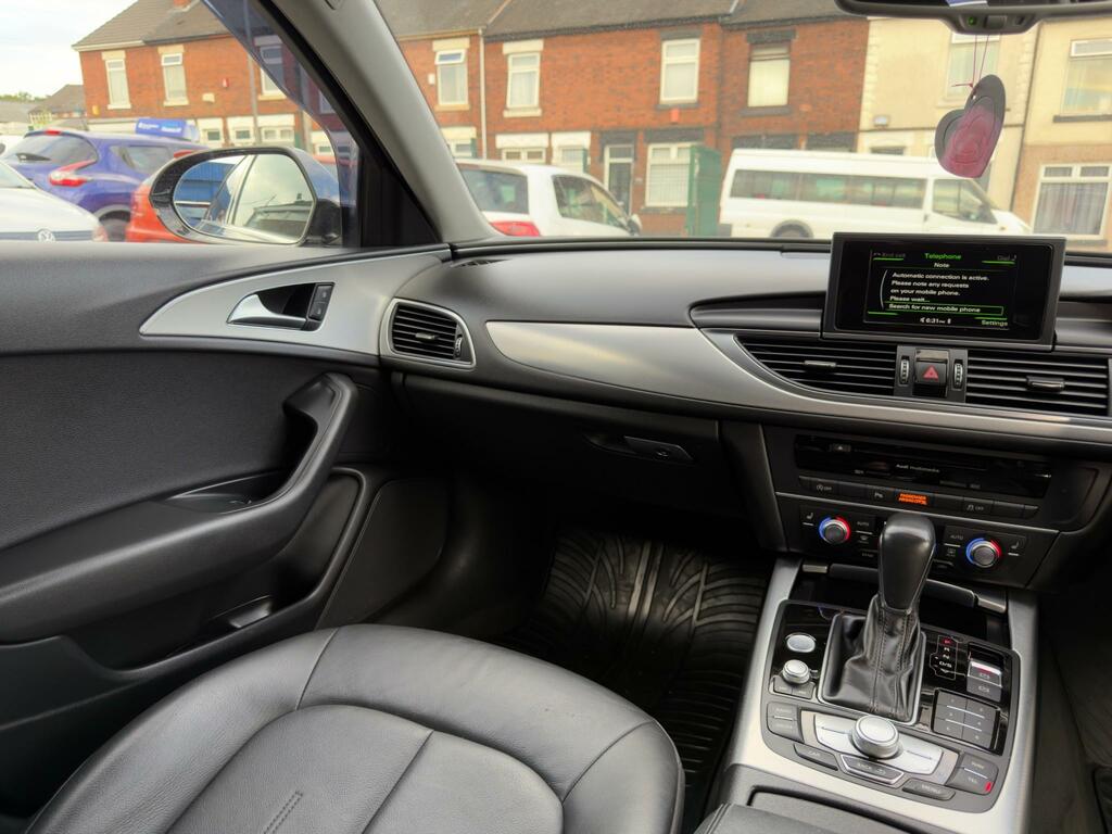 Audi A6 Saloon S Line Black #17