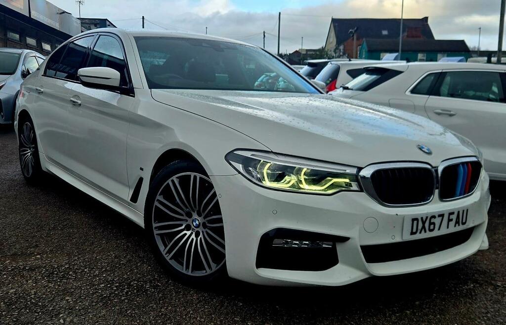 BMW 5 Series Saloon 2.0 530E Iperformance M Sport Package White