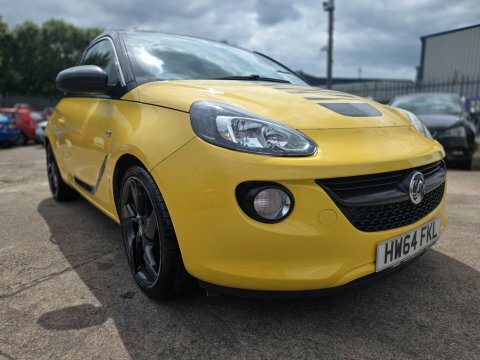 Vauxhall Adam Slam Yellow