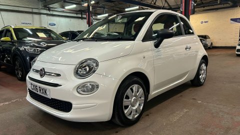 Fiat 500 Pop White #3