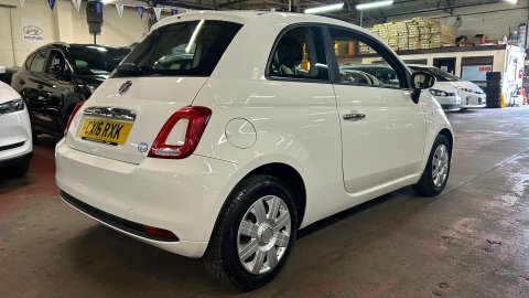 Fiat 500 Pop White #6